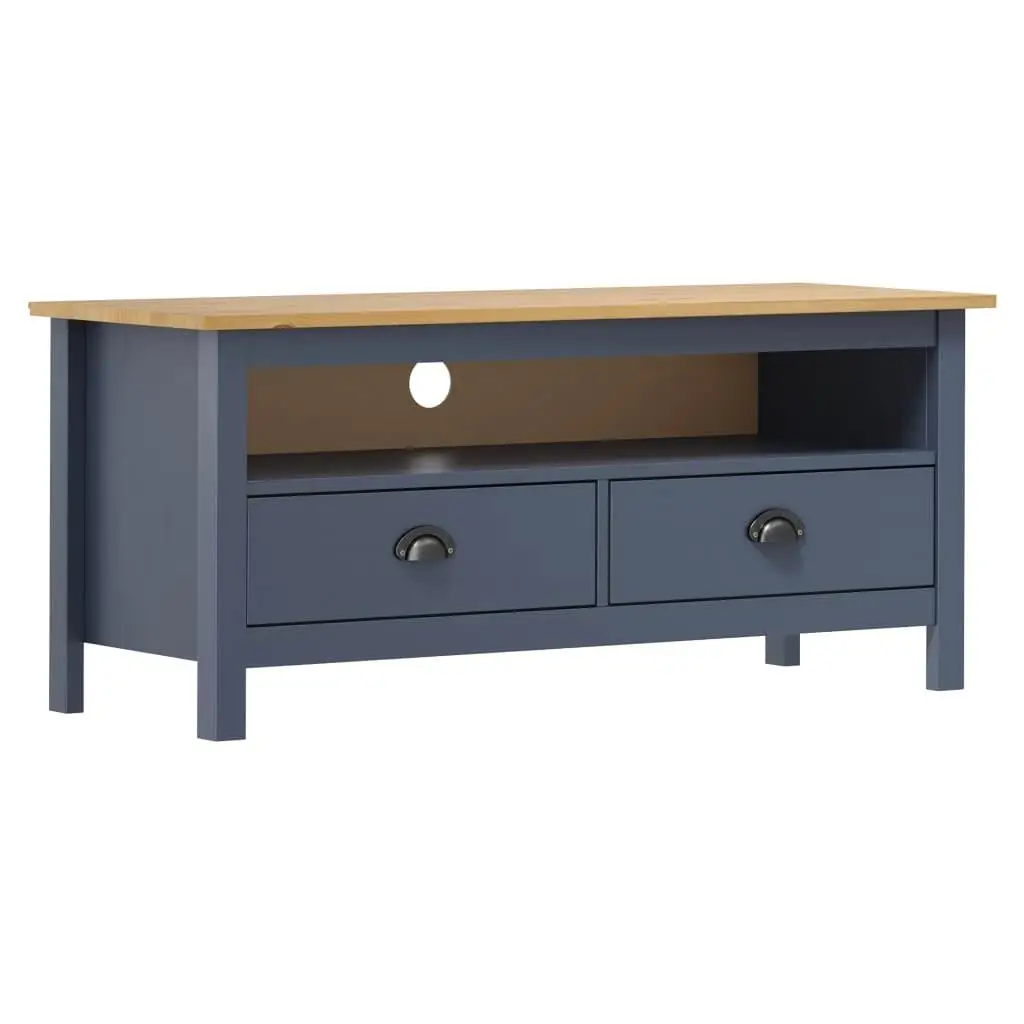 Solid Pine Wood TV Stand - Hill Gray 43.3x15.7x18.5 for Modern Living Room Decor
Solid Pine Wood TV Stand - Hill Gray 43.3x15.7x18.5 for Modern Living Room Decor