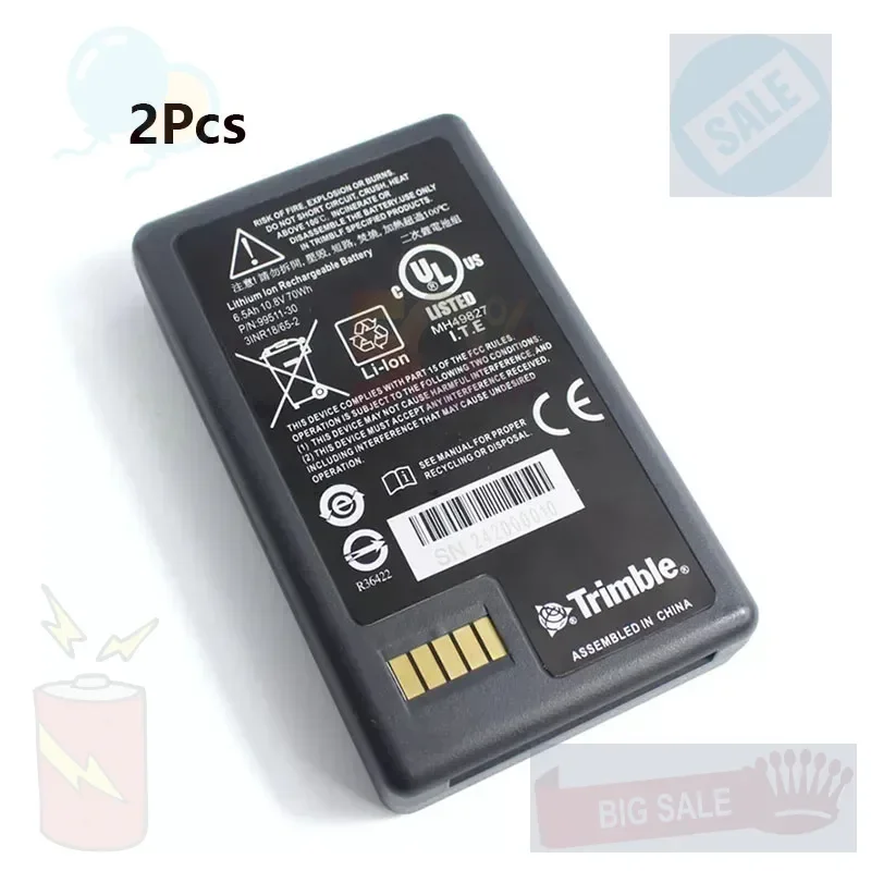 2Pcs 99511-30 Battery for Trimble S3 S5 S8 Total Station 10.8V 6500mAh Li-ion Battery 79400
2Pcs 99511-30 Battery for Trimble S3 S5 S8 Total Station 10.8V 6500mAh Li-ion Battery 79400