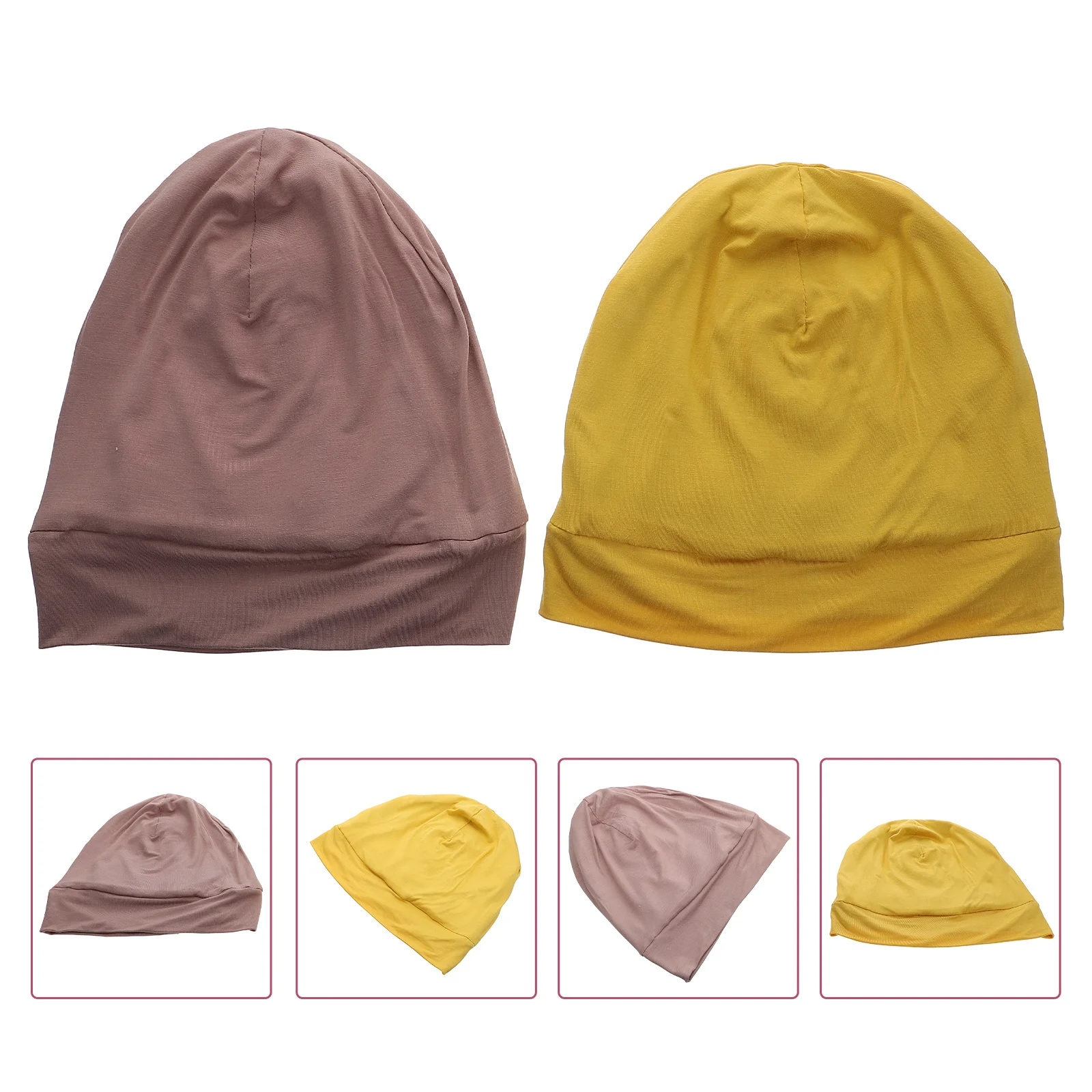 2 Pcs Chemotherapy Woman Satin Lining Sleeping Hat Beverages to Hats Household Cotton Drinks
2 Pcs Chemotherapy Woman Satin Lining Sleeping Hat Beverages to Hats Household Cotton Drinks