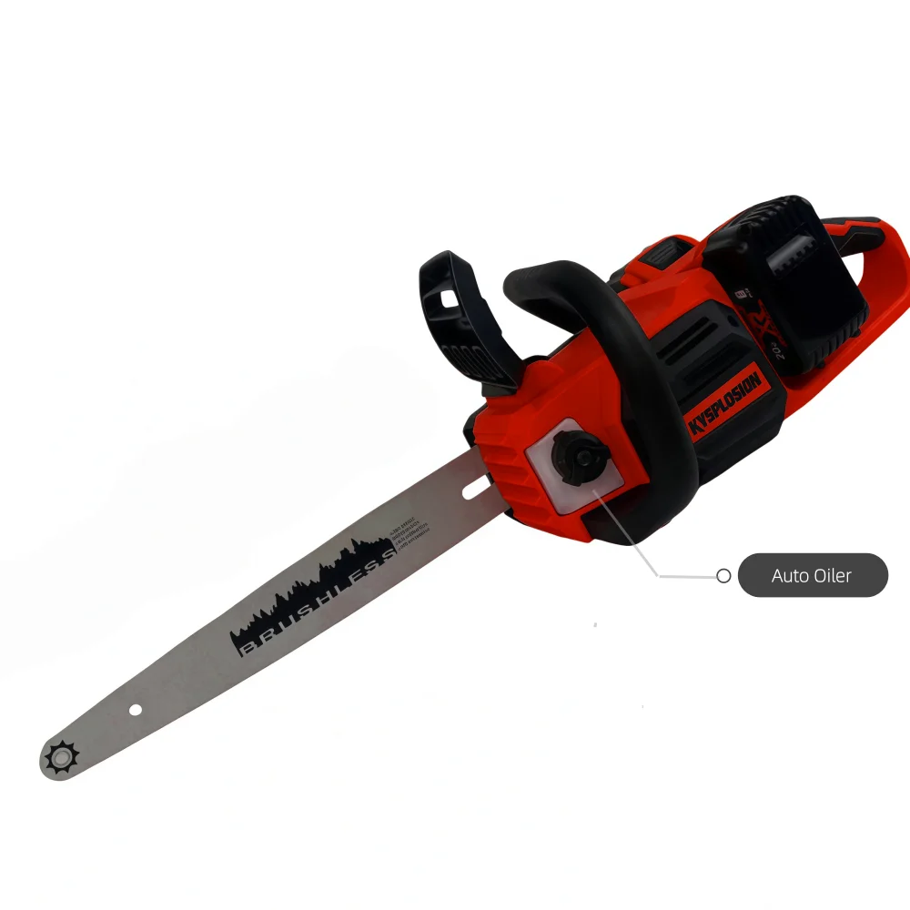 16-Inch Electric Chainsaw 40V (2 x 20V MAX) For Milwaukee M18 battery Brushless Cordless power tool Chain Saw
16-Inch Electric Chainsaw 40V (2 x 20V MAX) For Milwaukee M18 battery Brushless Cordless power tool Chain Saw
