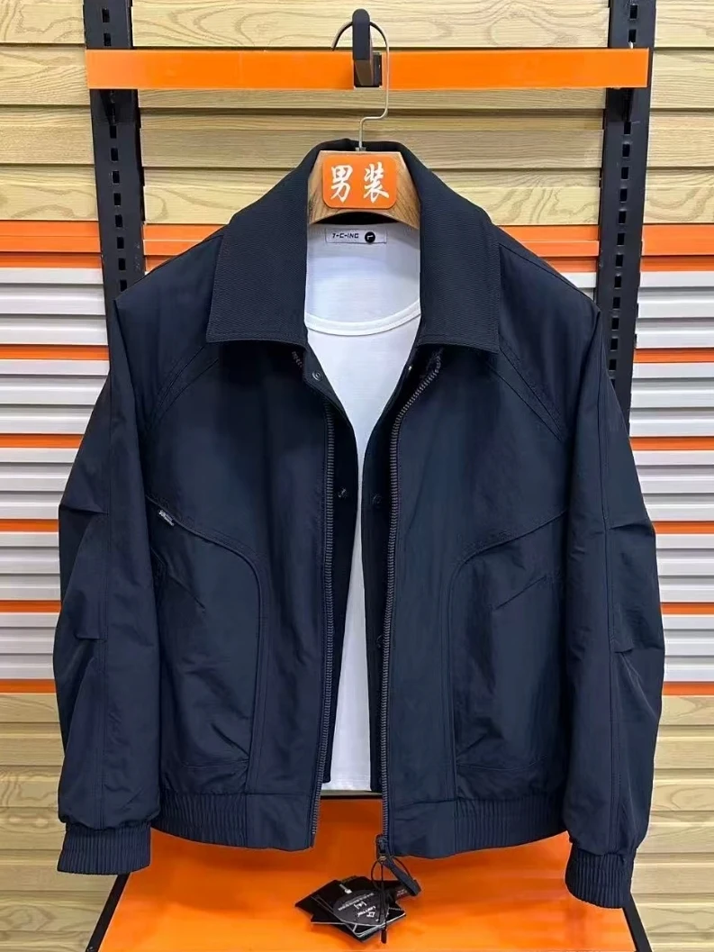 High Quality Fashionable Men's Jacket Collared Outerwear Spring Autumn Cool Luxury Standard Fit Long Sleeve Antibacterial
High Quality Fashionable Men's Jacket Collared Outerwear Spring Autumn Cool Luxury Standard Fit Long Sleeve Antibacterial