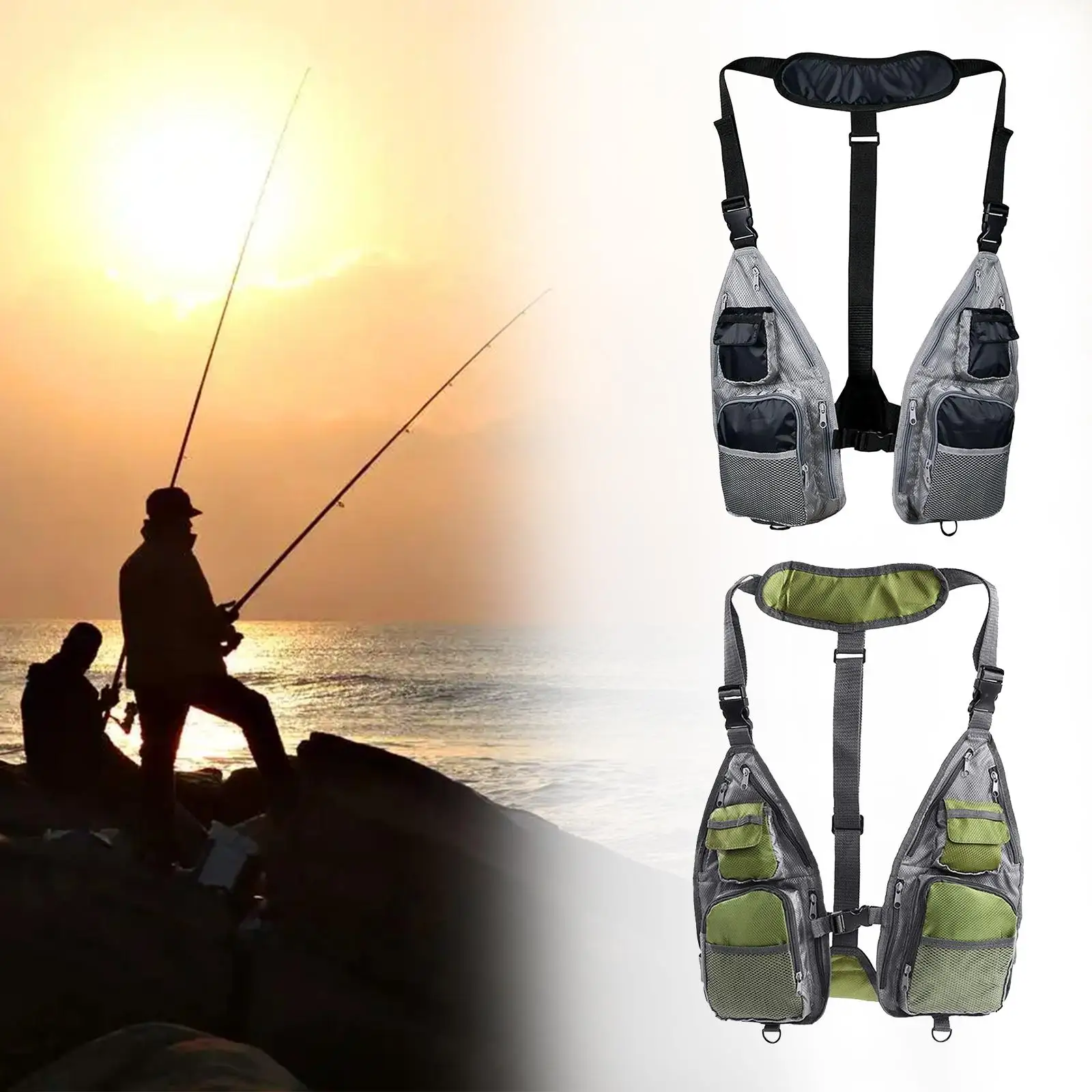 Многофункциональный сетчатый рыболовный жилет, легкий регулируемый рыболовный инвентарь, рыболовная куртка для путешествий, кемпинга, детей, унисекс, взрослых
Многофункциональный сетчатый рыболовный жилет, легкий регулируемый рыболовный инвентарь, рыболовная куртка для путешествий, кемпинга, детей, унисекс, взрослых