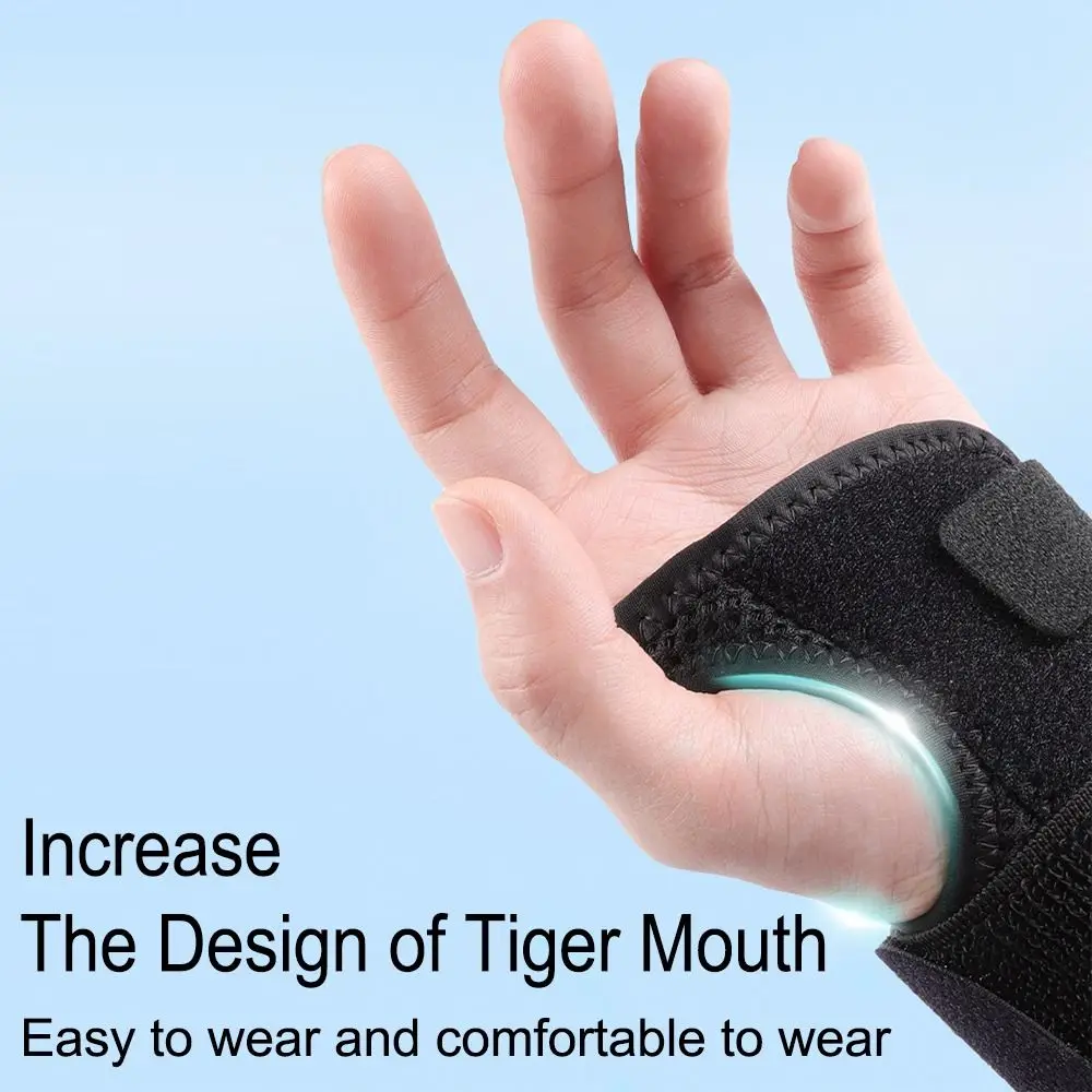 Universal Adjustable Wrap Wrist Support Splint Breathable Removable Hand Wrist Guard Black Portable Wrist Stabilizer Splints
Universal Adjustable Wrap Wrist Support Splint Breathable Removable Hand Wrist Guard Black Portable Wrist Stabilizer Splints