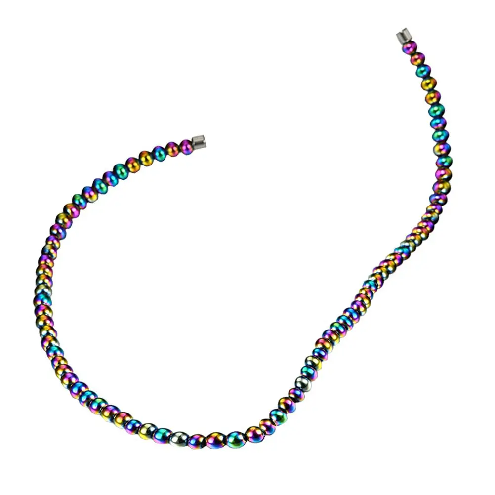 Stone Beaded Necklace Black Choker for Men Promote Circulation Reduce Fatigue Suitable
Stone Beaded Necklace Black Choker for Men Promote Circulation Reduce Fatigue Suitable