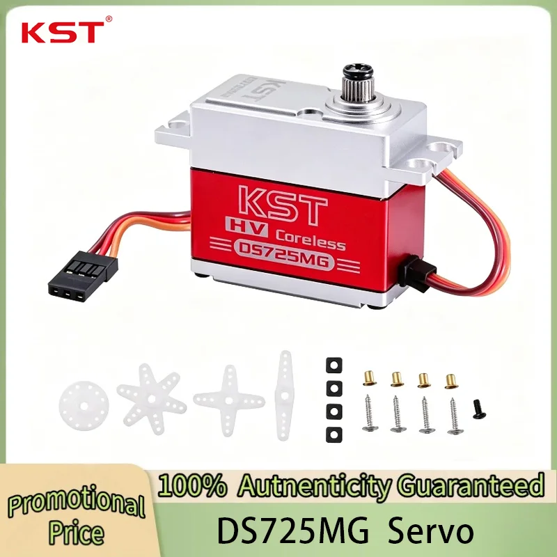 Original KST DS725MG Standard HV Metal Case Metal Gear Digital Servo Motor for 550 RC Helicopter Airplane
Original KST DS725MG Standard HV Metal Case Metal Gear Digital Servo Motor for 550 RC Helicopter Airplane