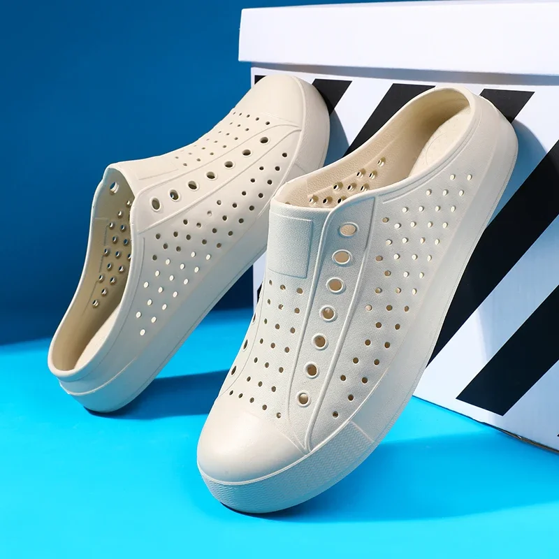 Men Slippers Summer Casual Shoes Soft Non-slip Water Beach Flats Breathable Comfortable Sports Sandals for Men Women Size 36-45
Men Slippers Summer Casual Shoes Soft Non-slip Water Beach Flats Breathable Comfortable Sports Sandals for Men Women Size 36-45