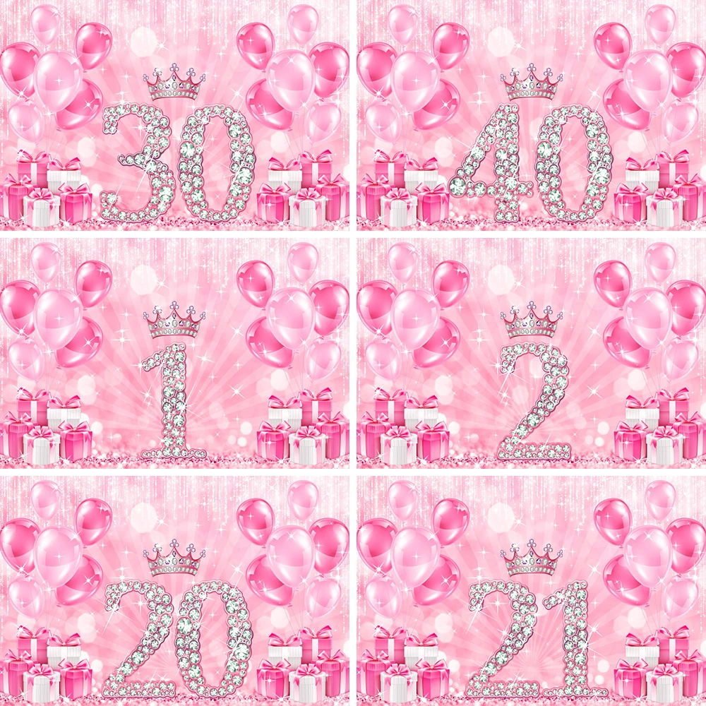 Pink Girl Birthday Party Photography Backdrop Women Birthday Glitter Balloons Baby Shower Photozone Background Photo Booth Props
Pink Girl Birthday Party Photography Backdrop Women Birthday Glitter Balloons Baby Shower Photozone Background Photo Booth Props