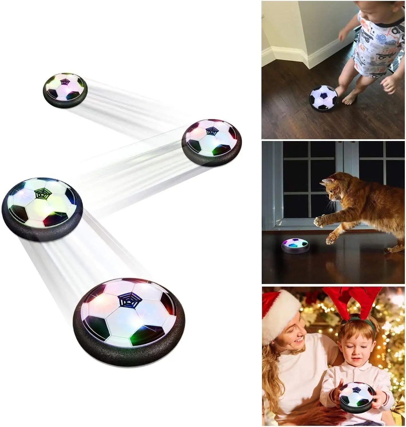 18cm LED Hover Football with Foam Buffer Electric Football Parent-child Interactive Indoor Sports Toy Children's Birthday Gift
18cm LED Hover Football with Foam Buffer Electric Football Parent-child Interactive Indoor Sports Toy Children's Birthday Gift