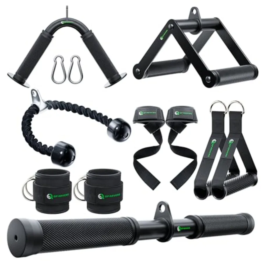 Насадка для тяги кабелем (LAT Pulldown) для тренажерного оборудования, аксессуар для домашнего спортзала, стальная, черная, прочная, фитнес-оборудование
Насадка для тяги кабелем (LAT Pulldown) для тренажерного оборудования, аксессуар для домашнего спортзала, стальная, черная, прочная, фитнес-оборудование