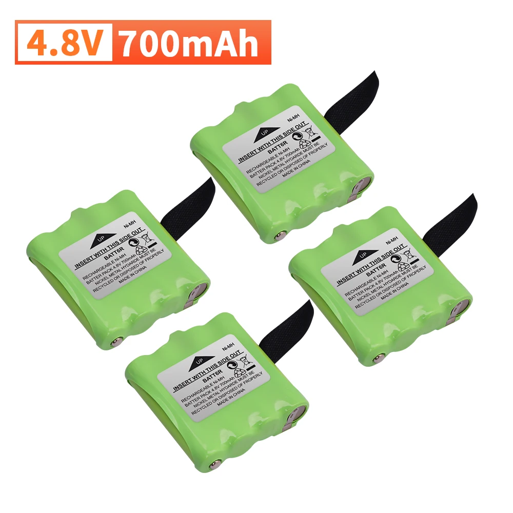NI-MH 4,8 В 700 мАч аккумуляторная батарея для Midland BATT6R BATT-6R радио аккумулятор 1-2 шт. аккумулятор
NI-MH 4,8 В 700 мАч аккумуляторная батарея для Midland BATT6R BATT-6R радио аккумулятор 1-2 шт. аккумулятор