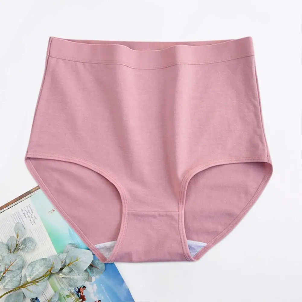 Women Panties Elastic High Waist Solid Color Slim Fit Butt-lifted Breathable Plus Size Cozy Lingerie Underpants Women Underwear
Women Panties Elastic High Waist Solid Color Slim Fit Butt-lifted Breathable Plus Size Cozy Lingerie Underpants Women Underwear