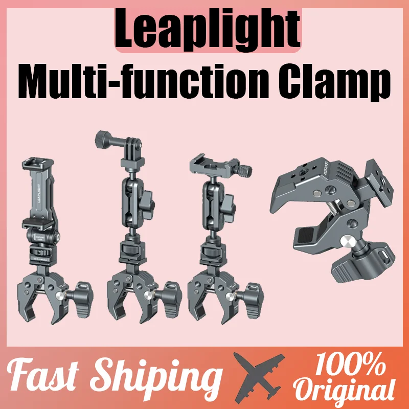 Leaplight Multi-function Clamp Kit For Phone Action Camera C-type U-type Strong pea Clip Metal Strange Hand Magic Bracket
Leaplight Multi-function Clamp Kit For Phone Action Camera C-type U-type Strong pea Clip Metal Strange Hand Magic Bracket