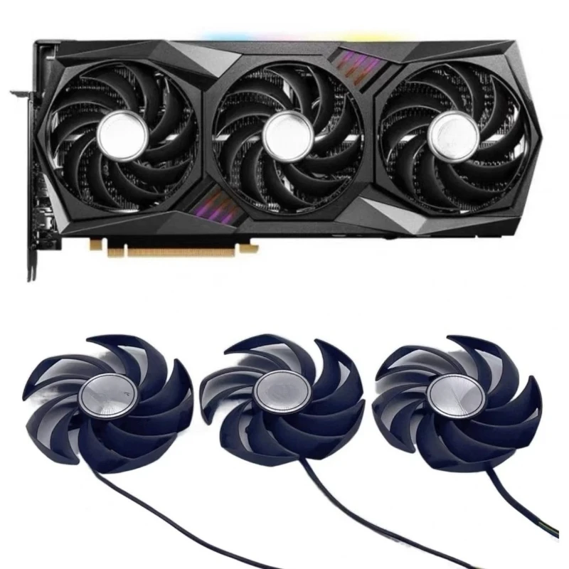 For MSI Gaming X RTX 3060 3070 3080 3090 RX 6800 6900 Graphics Card Fan Original Silent Cooling Fan
For MSI Gaming X RTX 3060 3070 3080 3090 RX 6800 6900 Graphics Card Fan Original Silent Cooling Fan