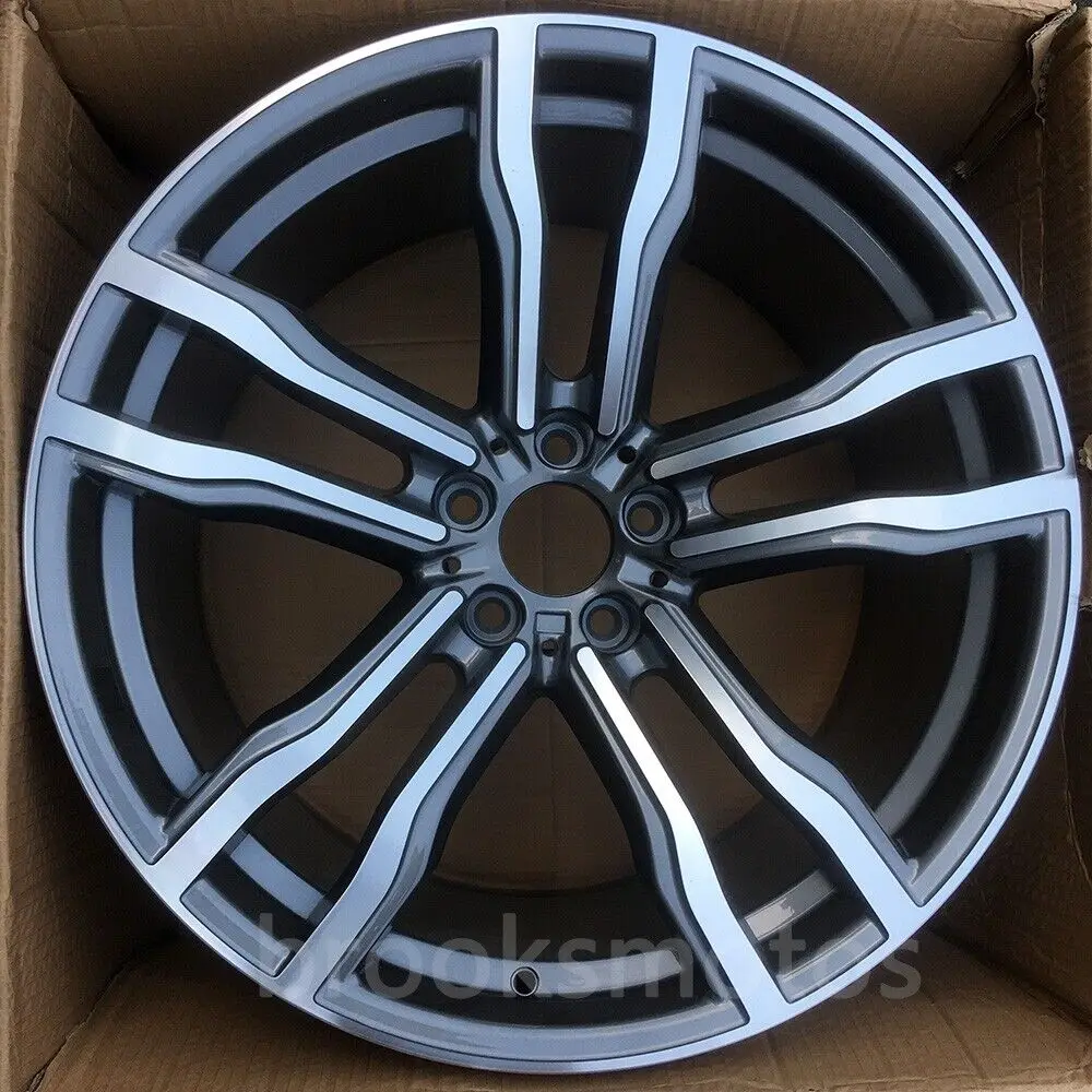2PCS 22X12.5 22" GRAY STYLE WHEELS RIMS FIT BMW X5 E70 F15 X6 E71 F16 5X120 612
2PCS 22X12.5 22" GRAY STYLE WHEELS RIMS FIT BMW X5 E70 F15 X6 E71 F16 5X120 612