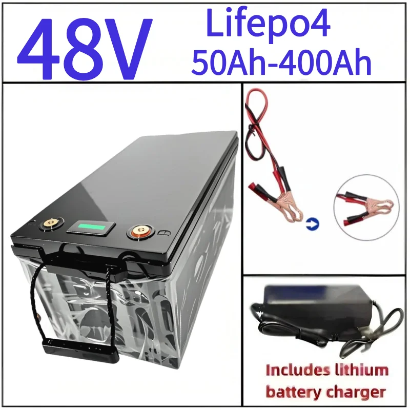 Литиевый аккумулятор Lifepo4, 48 В, 50 Ач/100 Ач/150 Ач/200 Ач/300 Ач/400 Ач, параллельный Bluetooth для солнечной системы, 3000 Вт, 5000 Вт, 6000 Вт, инвертированный
Литиевый аккумулятор Lifepo4, 48 В, 50 Ач/100 Ач/150 Ач/200 Ач/300 Ач/400 Ач, параллельный Bluetooth для солнечной системы, 3000 Вт, 5000 Вт, 6000 Вт, инвертированный