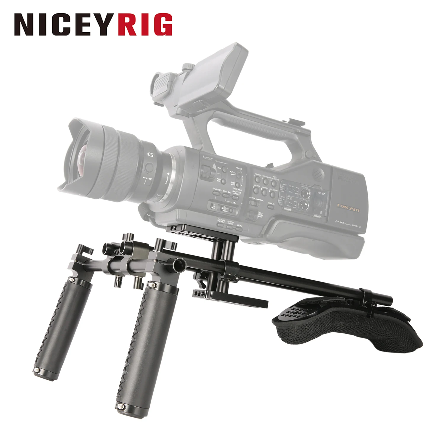 NICEYRIG 15mm Shoulder Pad Rig Support System with Riser Base Plate Mount 15mm Rod and Rod Rail Handle Kit Universal for Camera
NICEYRIG 15mm Shoulder Pad Rig Support System with Riser Base Plate Mount 15mm Rod and Rod Rail Handle Kit Universal for Camera