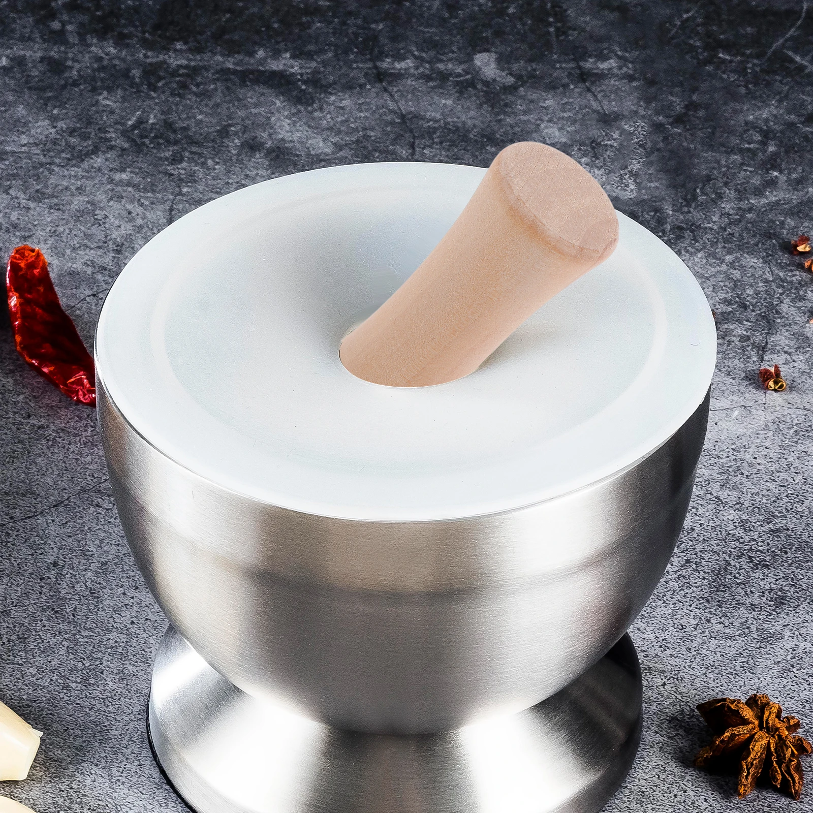 2 pcs Wooden Food Grinding Stick Ergonomic Handle Garlic Ginger Masher Kitchen Crushing Rod Spice Stick For Seasoning Potato
2 pcs Wooden Food Grinding Stick Ergonomic Handle Garlic Ginger Masher Kitchen Crushing Rod Spice Stick For Seasoning Potato