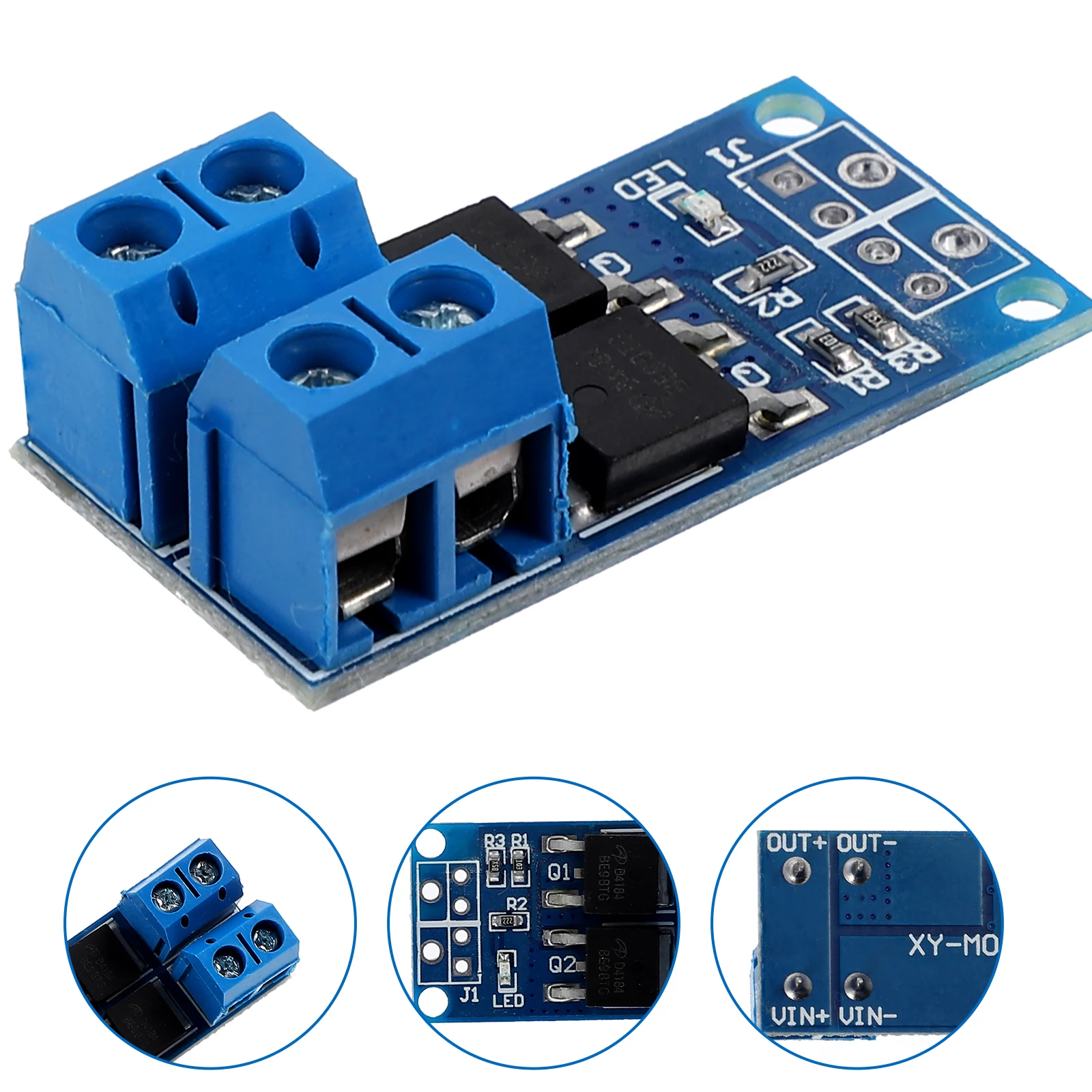 Dual Driver Module High-Power Trigger MOS Transistor Switch Control Board for Motor Speed Controller Applications
Dual Driver Module High-Power Trigger MOS Transistor Switch Control Board for Motor Speed Controller Applications