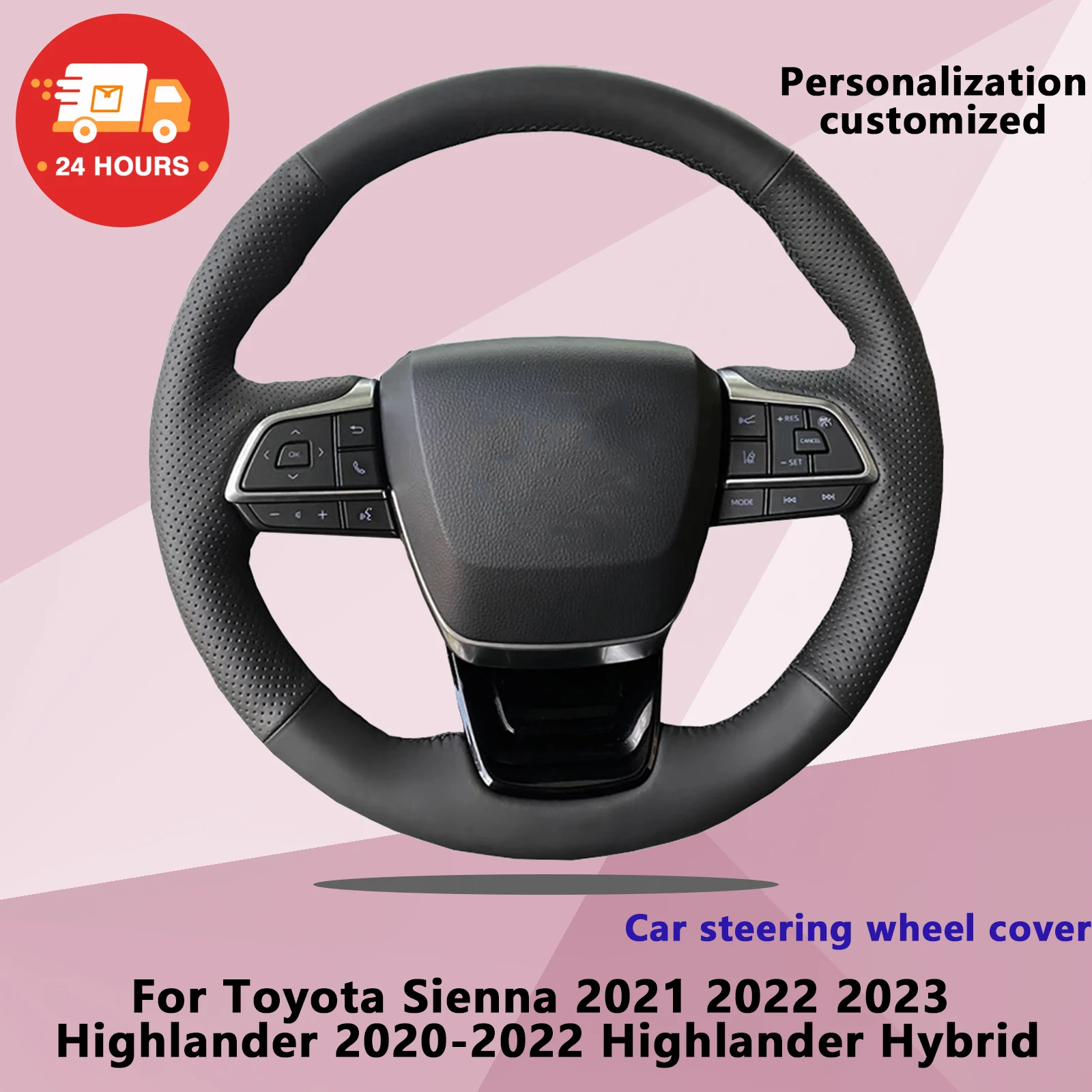 Замшевый чехол на руль автомобиля для Toyota Sienna 2021 2022 2023, Highlander 2020-2022, гибридные кожаные автоаксессуары Highlander
Замшевый чехол на руль автомобиля для Toyota Sienna 2021 2022 2023, Highlander 2020-2022, гибридные кожаные автоаксессуары Highlander