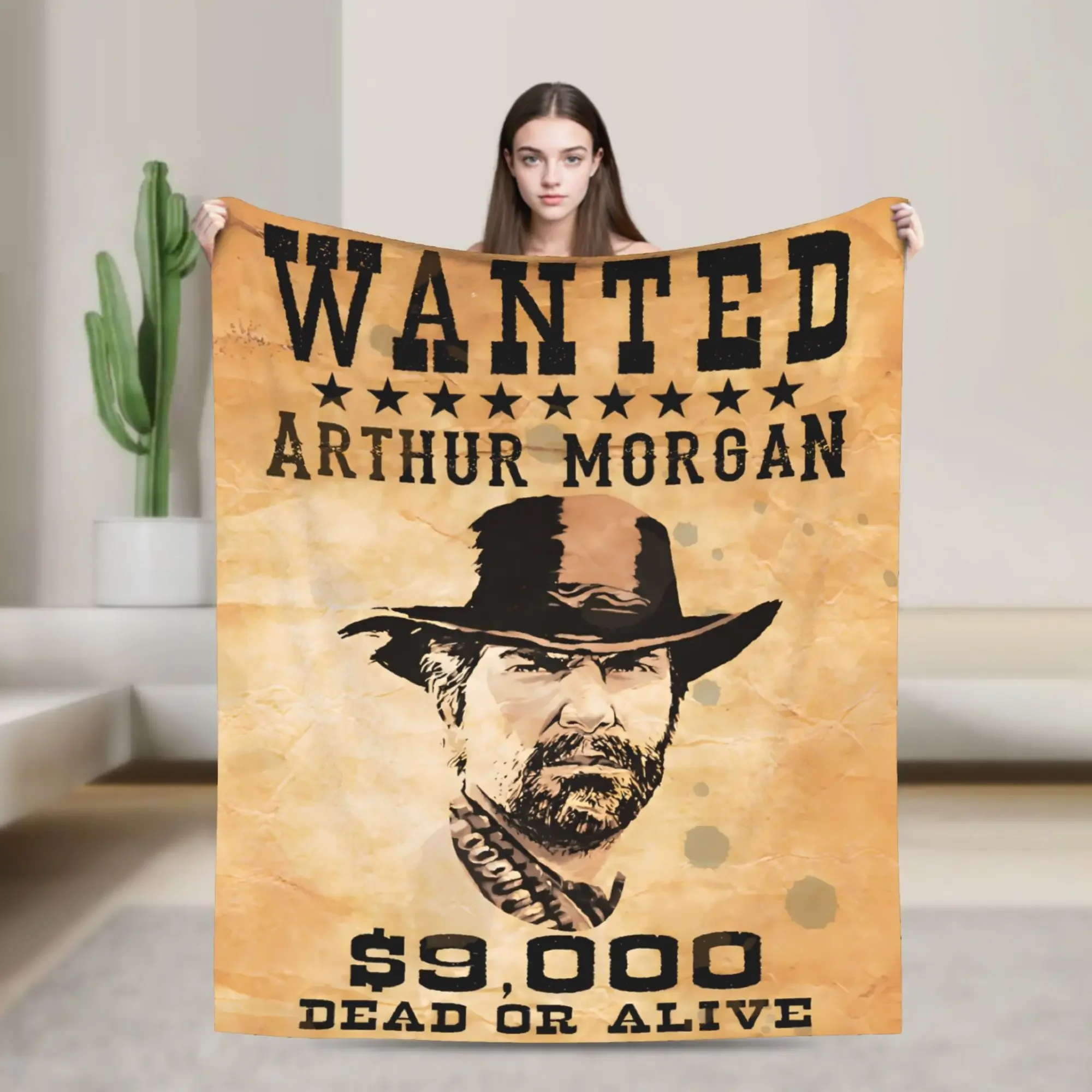 Arthur Morgan Wanted Dead Or Alive Blanket Picnic Flannel Throw Blanket For Couch Chair Sofa Bed Super Warm Quality Bedspread
Arthur Morgan Wanted Dead Or Alive Blanket Picnic Flannel Throw Blanket For Couch Chair Sofa Bed Super Warm Quality Bedspread