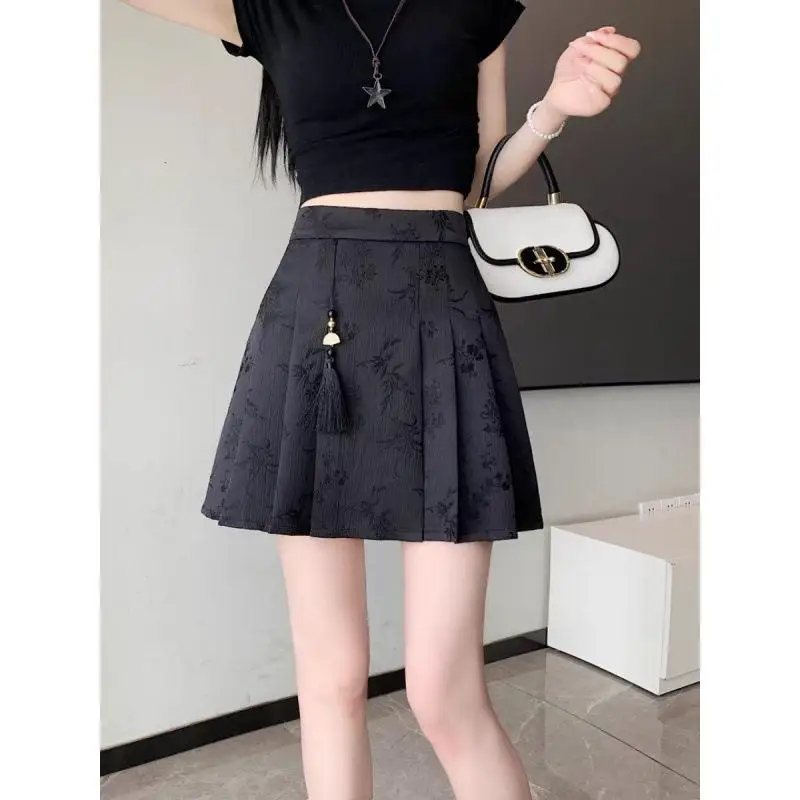 New Chinese Style Semi-Body Skirt Suzhou Embroidery Spring Autumn New Retro Face Skirt High Waist Short Skirt
New Chinese Style Semi-Body Skirt Suzhou Embroidery Spring Autumn New Retro Face Skirt High Waist Short Skirt