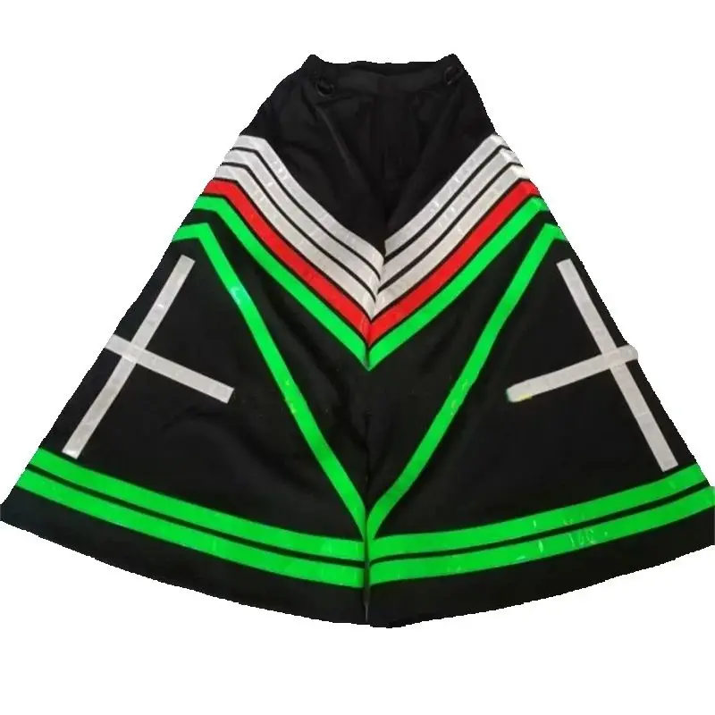 Cos-Mart Fluorescent Ghost Dance Pants Reflective Street Dance Hip-hop Pants Night Cosplay Costume Flared Trousers
Cos-Mart Fluorescent Ghost Dance Pants Reflective Street Dance Hip-hop Pants Night Cosplay Costume Flared Trousers