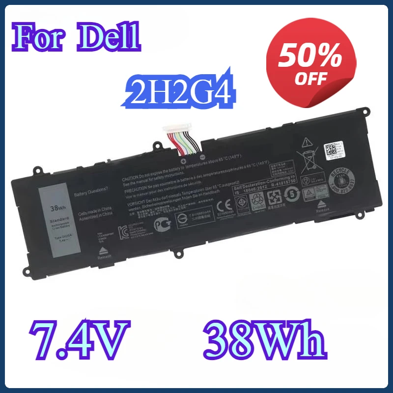 New 2H2G4 HFRC3 4980Mah Laptop Battery For Dell Venue 11 Pro 7140 Series Notebook T07G002 TXJ69 451-BBKH 21CP5/63/105 2217-2548
New 2H2G4 HFRC3 4980Mah Laptop Battery For Dell Venue 11 Pro 7140 Series Notebook T07G002 TXJ69 451-BBKH 21CP5/63/105 2217-2548