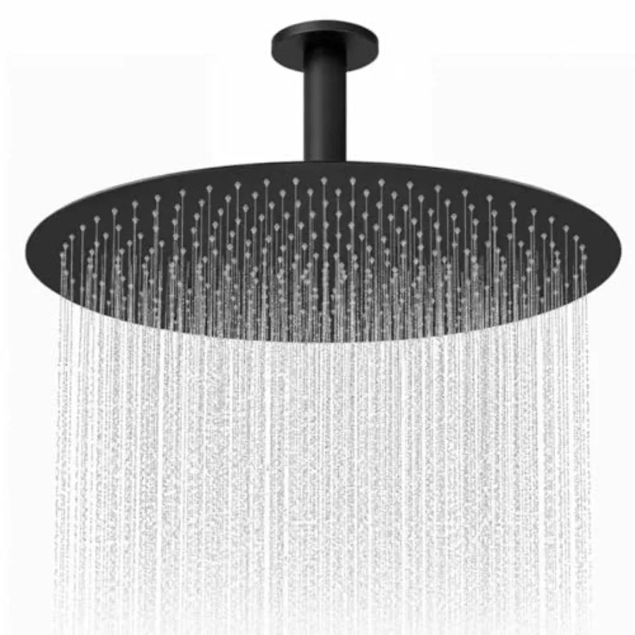 16 Inch Rainfall Shower Head, Stainless Steel Shower Head, Extra Large Ceiling Mount Shower Head
16 Inch Rainfall Shower Head, Stainless Steel Shower Head, Extra Large Ceiling Mount Shower Head