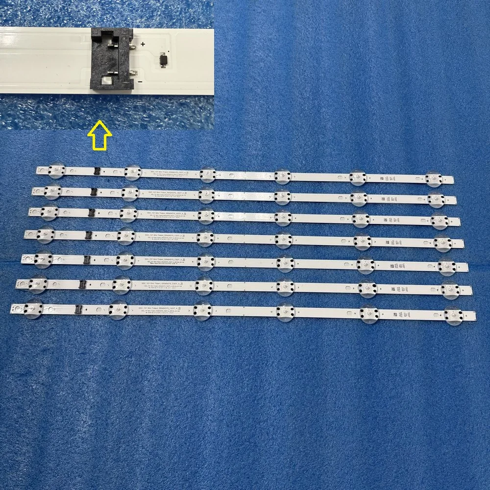 7pcs/set LED backlight strip for 55NANO756PA 55NANO766QA
7pcs/set LED backlight strip for 55NANO756PA 55NANO766QA