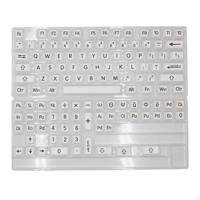 Original Height Black and White Keycaps Set 125PCS for Mechanical Keyboards Extended Comfortable Typing Experience
Original Height Black and White Keycaps Set 125PCS for Mechanical Keyboards Extended Comfortable Typing Experience