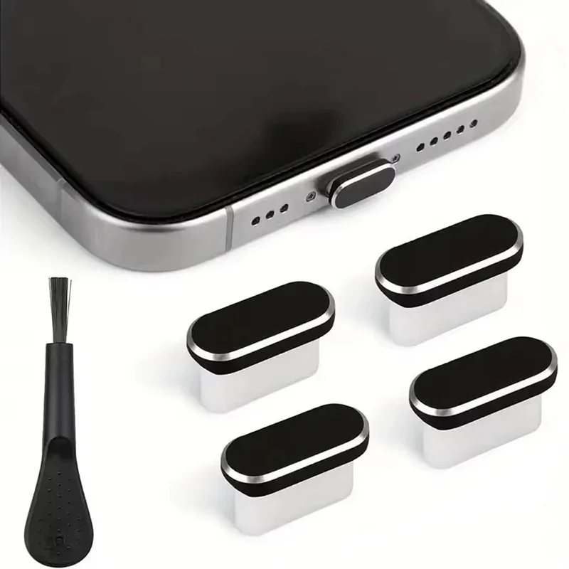 4pcs USB C Dust Plugs Type-C Anti Dust Covers Charging Port Protective Covers With Cleaning Brush For IPhone Huawei OPPO Realme
4pcs USB C Dust Plugs Type-C Anti Dust Covers Charging Port Protective Covers With Cleaning Brush For IPhone Huawei OPPO Realme