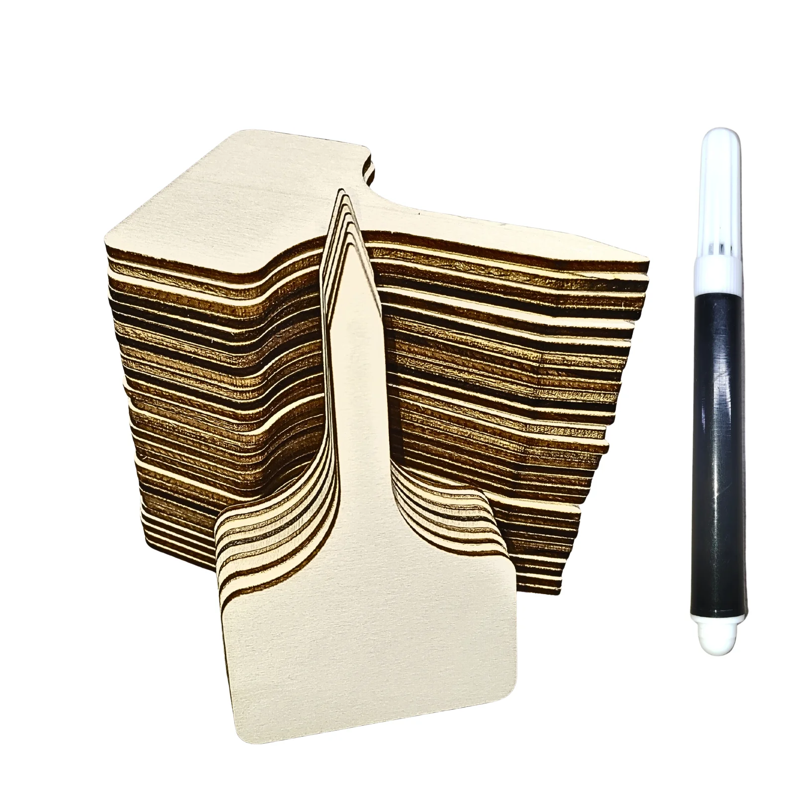 100Pcs T-Shaped Plant Labels Blank Unfinished Wooden Garden Markers for Seedlings Outdoor Vegetable Garden Tags
100Pcs T-Shaped Plant Labels Blank Unfinished Wooden Garden Markers for Seedlings Outdoor Vegetable Garden Tags