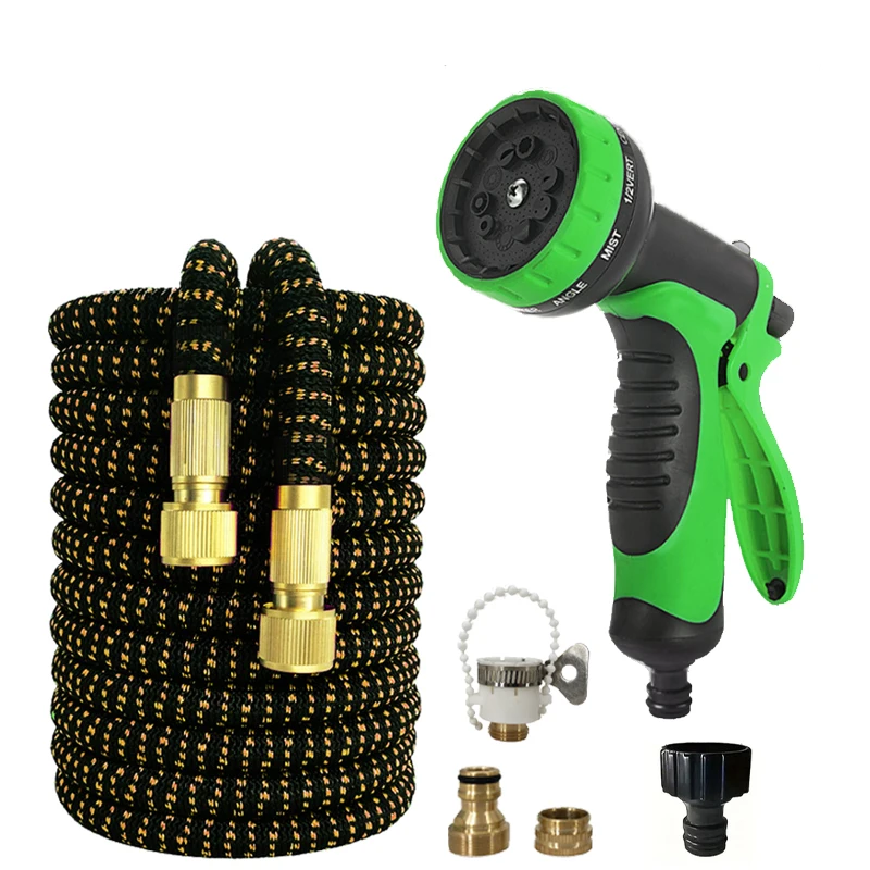 High Pressure Garden Water Hose 25-125ft Expandable Flexible Stripes Pipes for Garden Farm Irrigation Car Wash TPE Reel Gun
High Pressure Garden Water Hose 25-125ft Expandable Flexible Stripes Pipes for Garden Farm Irrigation Car Wash TPE Reel Gun 