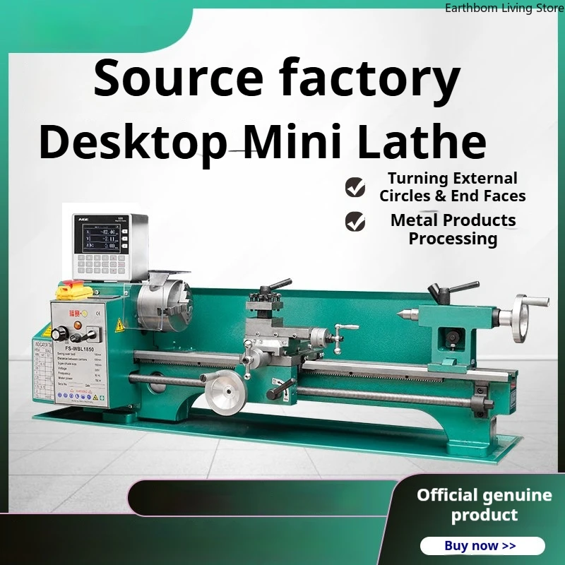 Processing Mini Lathe Ordinary Instrument Metalwork Mini Lathe Woodworking Commercial Machinery Mini Draaibank ZY60XXCC
Processing Mini Lathe Ordinary Instrument Metalwork Mini Lathe Woodworking Commercial Machinery Mini Draaibank ZY60XXCC