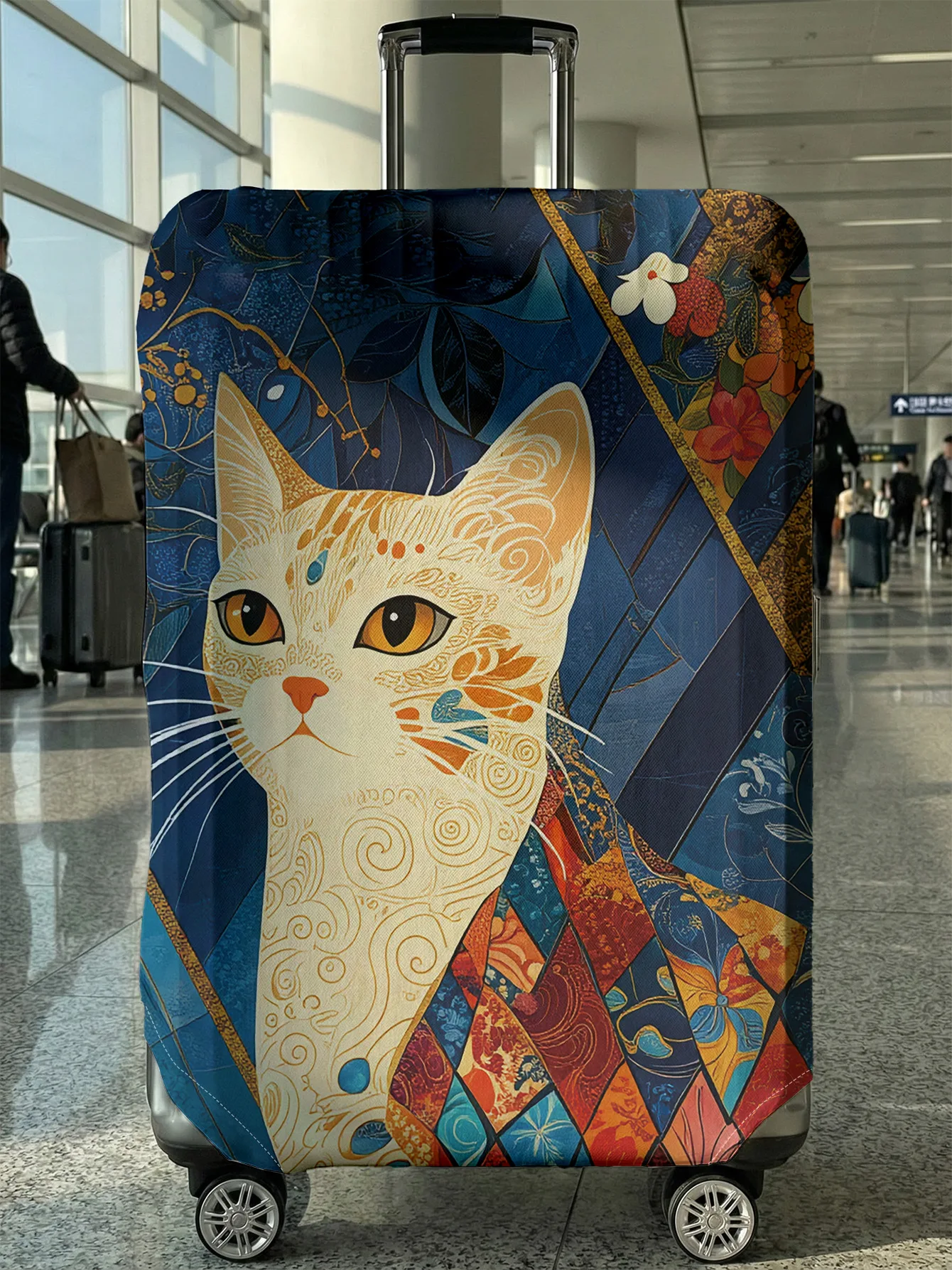 Texture Style Pattern Cat Luggage Cover, Suitable for 18-32 Inch Luggage Cover, Luggage Handle Glove, Travel Accessories
Texture Style Pattern Cat Luggage Cover, Suitable for 18-32 Inch Luggage Cover, Luggage Handle Glove, Travel Accessories