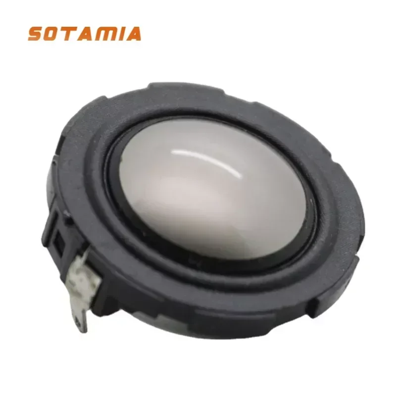 SOTAMIA 2Pcs 1 Inch Tweeter 4 Ohm 25W Titanium Film Composite Treble Speaker Home Theater Loudspeaker Upgrade Tweeter Head
SOTAMIA 2Pcs 1 Inch Tweeter 4 Ohm 25W Titanium Film Composite Treble Speaker Home Theater Loudspeaker Upgrade Tweeter Head