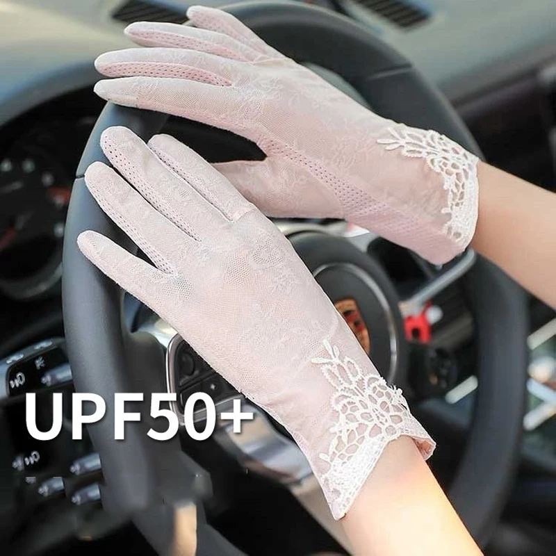 1 Pairs Ladies' Gloves Korean Summer Lace Bow Lightweight Breathable Sun Resistant Versatile Touch Screen Gloves For Driving
1 Pairs Ladies' Gloves Korean Summer Lace Bow Lightweight Breathable Sun Resistant Versatile Touch Screen Gloves For Driving