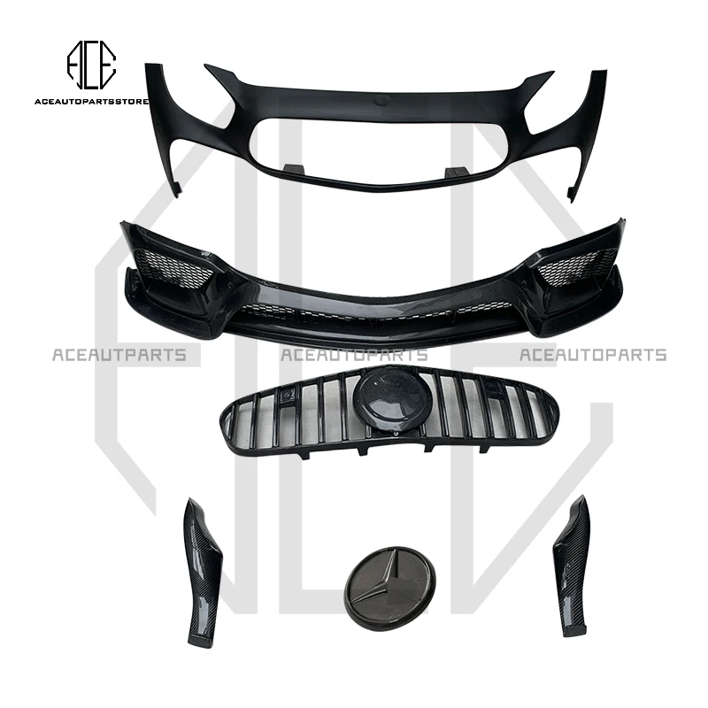 Carbon Fiber Body Kits For Benz AMG GT Front Bumper Diffuser Auto Modification Car Styling IMP Style
Carbon Fiber Body Kits For Benz AMG GT Front Bumper Diffuser Auto Modification Car Styling IMP Style