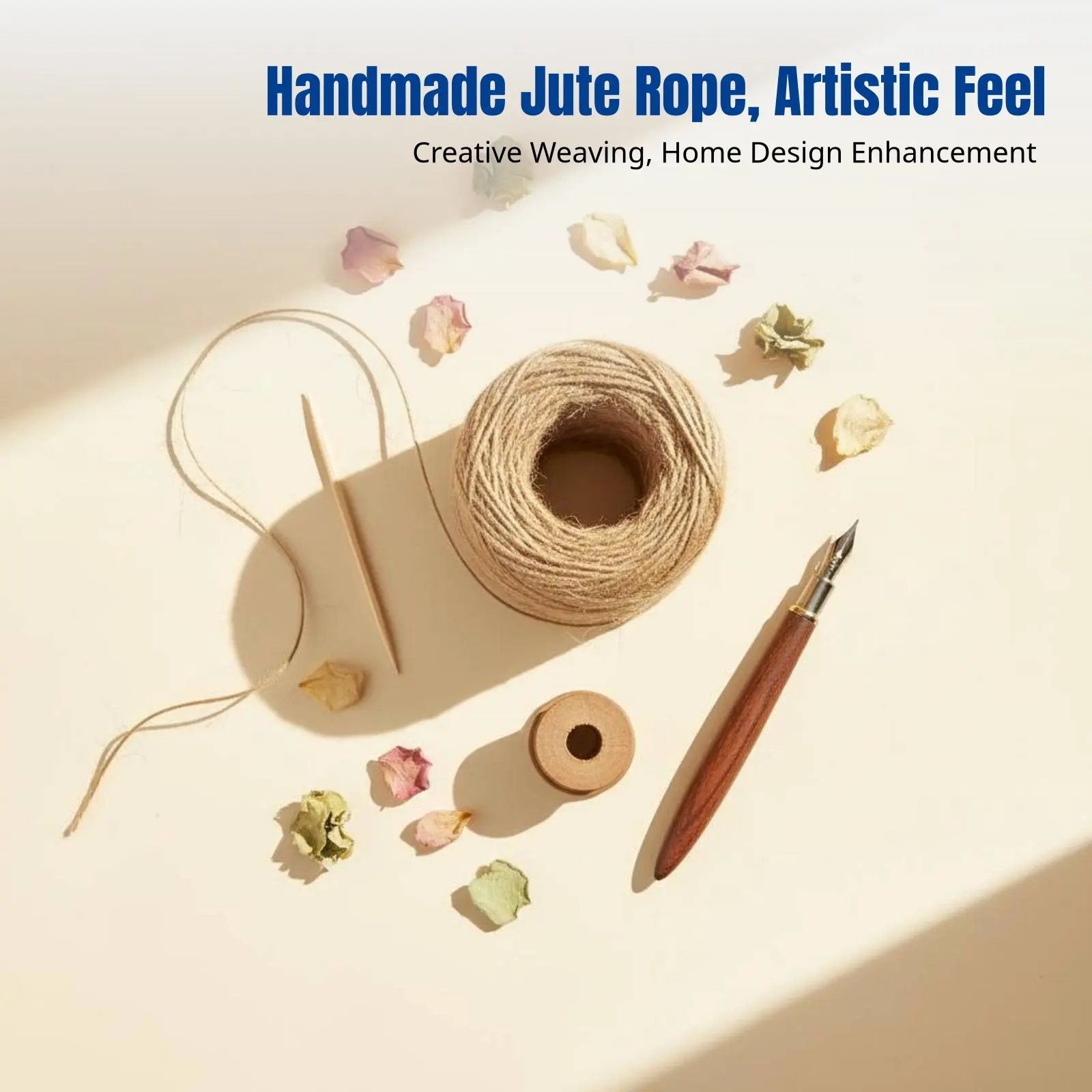 Vintage Jute Rope, Handwoven Craft Cord, Floral Wrapping, Gift Arrangement, Cake Decoration Band
Vintage Jute Rope, Handwoven Craft Cord, Floral Wrapping, Gift Arrangement, Cake Decoration Band