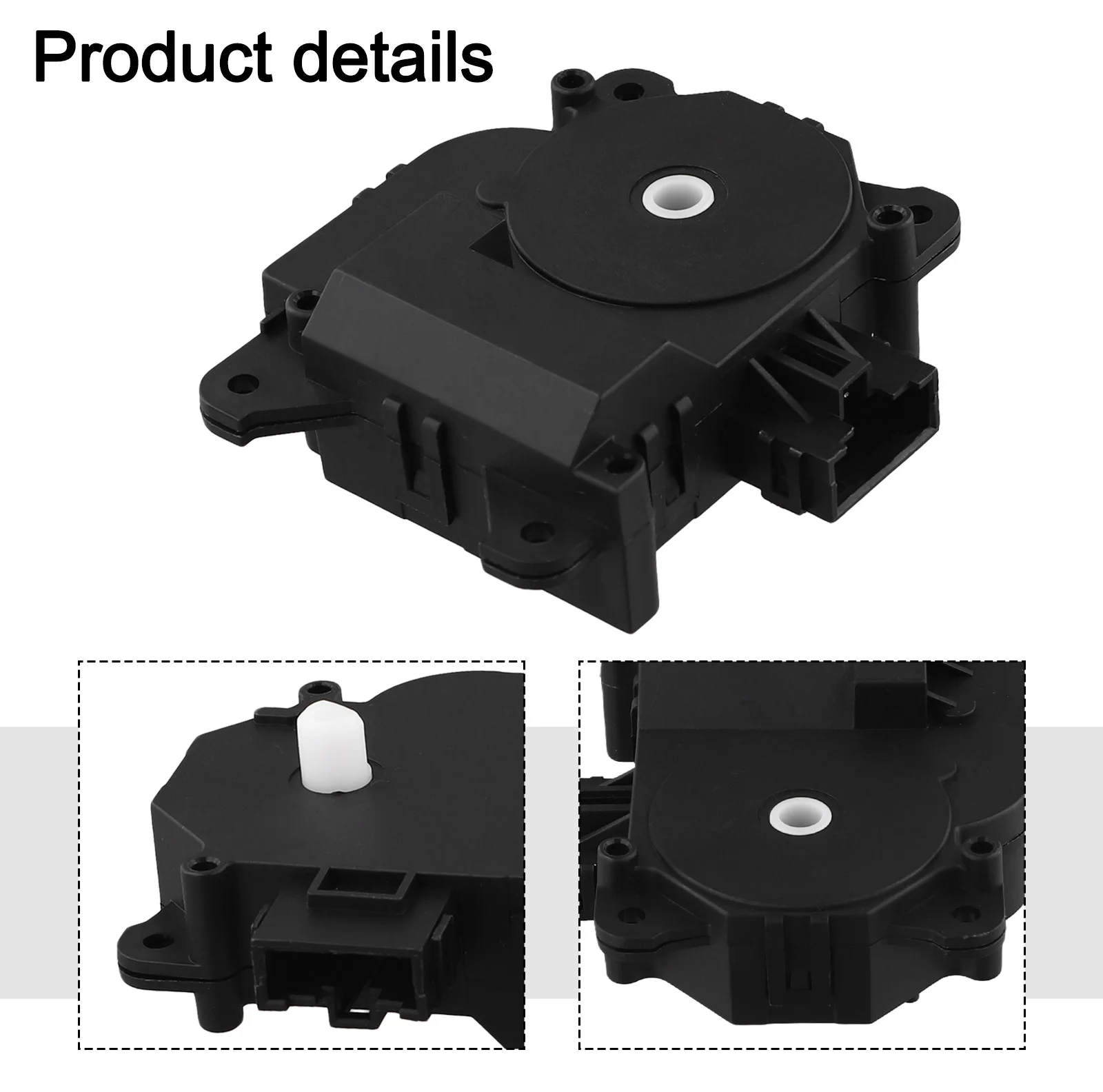 Car Interior Vehicle Maintenance Black Flap Control Motor Car Vent Actuator 7-Pin Connection OEM Part 063700-7321
Car Interior Vehicle Maintenance Black Flap Control Motor Car Vent Actuator 7-Pin Connection OEM Part 063700-7321