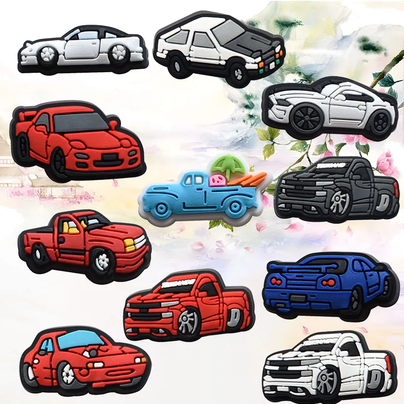 Shoe Charms for Crocs Accessories A Car Shoes Charm for Croc Decorations Pins Men Accessory Jeans Woman Clogs Clips Badges
Shoe Charms for Crocs Accessories A Car Shoes Charm for Croc Decorations Pins Men Accessory Jeans Woman Clogs Clips Badges