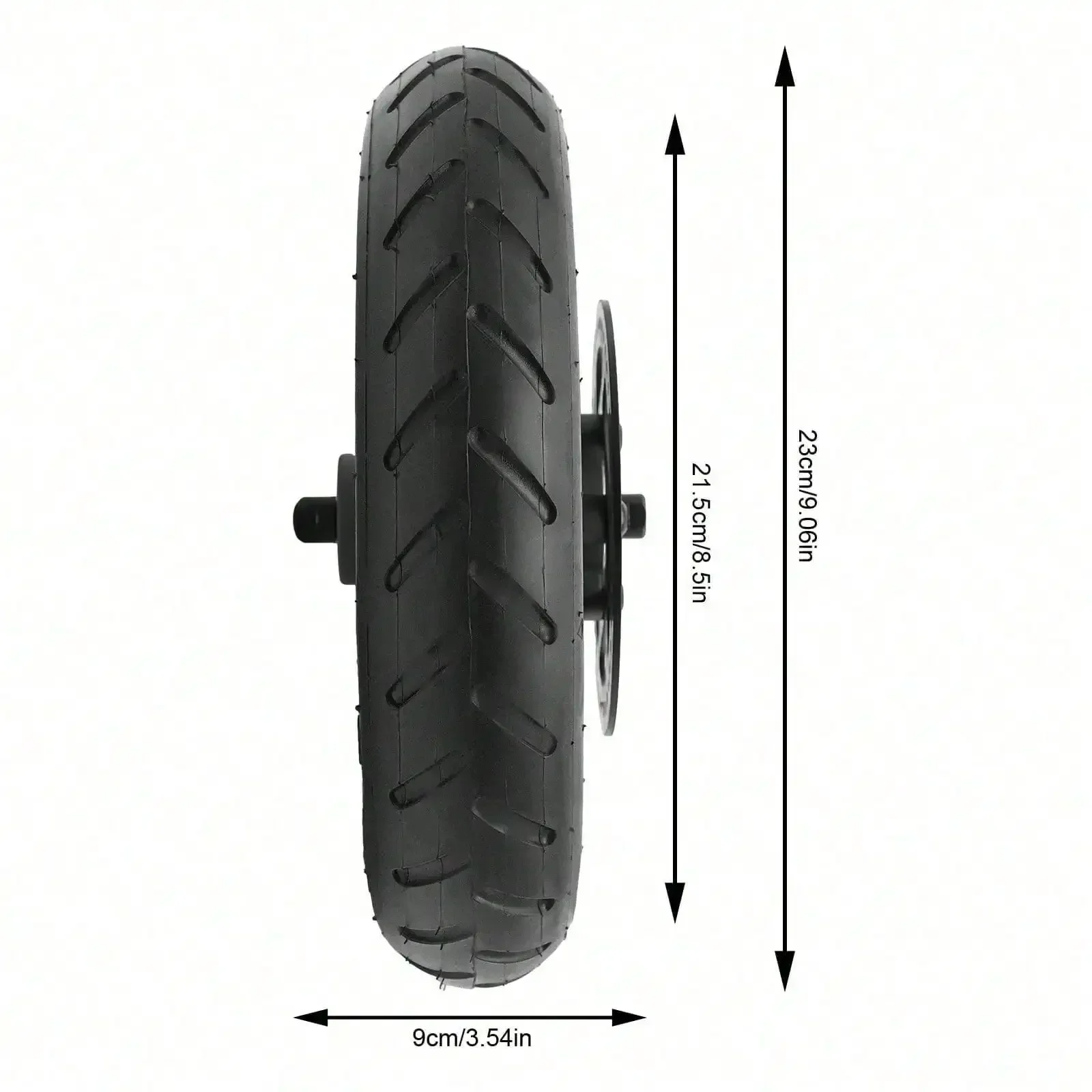9 In Electric Scooter Wheel Inflatable Rear Wheel, For The M365 And 1S 9 Inch Electric Scooter Tire 8.5*2 Rear Wheel Tire
9 In Electric Scooter Wheel Inflatable Rear Wheel, For The M365 And 1S 9 Inch Electric Scooter Tire 8.5*2 Rear Wheel Tire