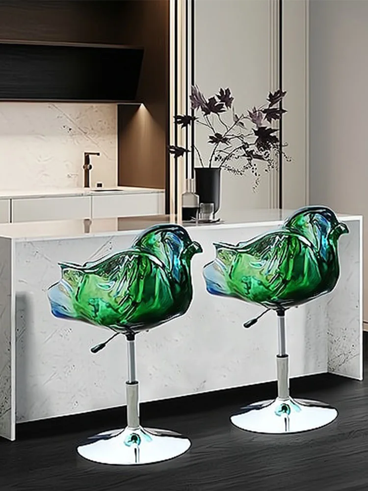 Bar Chair Luxury Petal Transparent Chairs Nordic Home Living Room Rotating Lifting Stool Restaurant Office Stools Furniture
Bar Chair Luxury Petal Transparent Chairs Nordic Home Living Room Rotating Lifting Stool Restaurant Office Stools Furniture