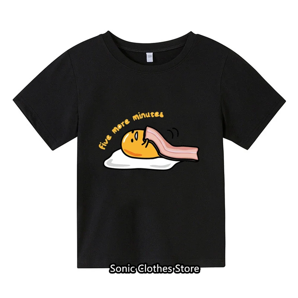 Детская футболка Gudetama, летняя детская футболка Hello Kitty с героями мультфильмов для девочек, Повседневная футболка с коротким рукавом, одежда для маленьких мальчиков
Детская футболка Gudetama, летняя детская футболка Hello Kitty с героями мультфильмов для девочек, Повседневная футболка с коротким рукавом, одежда для маленьких мальчиков
