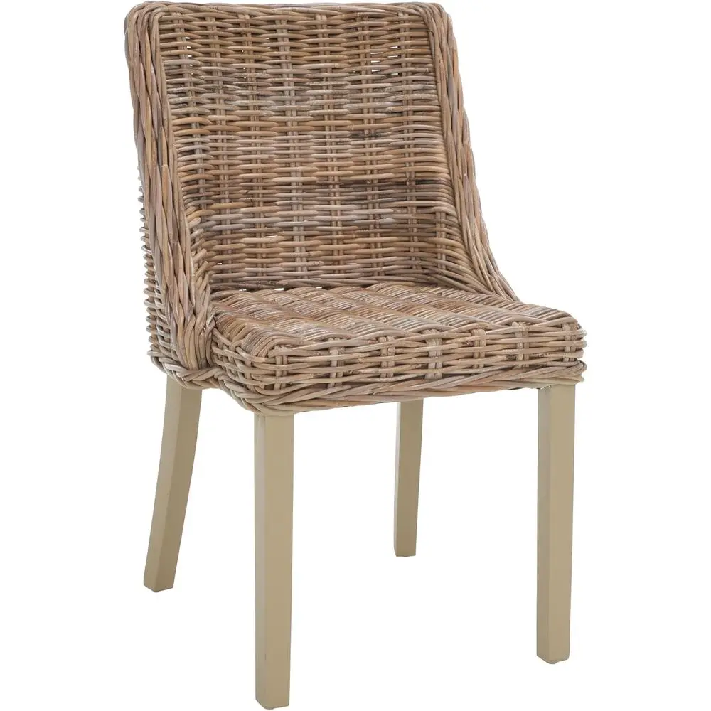 18-inch Wicker Dining Chairs with Leather Handles (Set of 2)
18-inch Wicker Dining Chairs with Leather Handles (Set of 2)