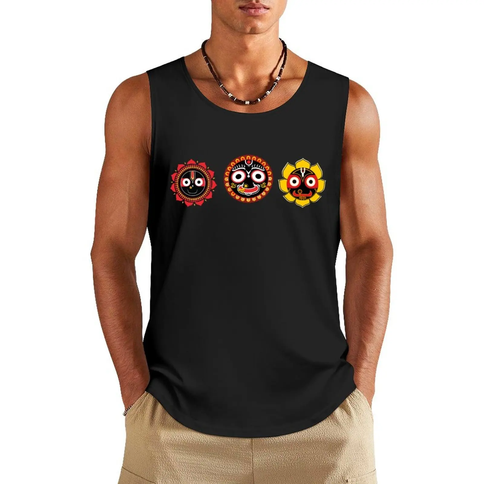 Jagannath art the lord of universe in Hinduism of India known as pattachitra Tank Top anime t-shirts sleeveless shirt man gym
Jagannath art the lord of universe in Hinduism of India known as pattachitra Tank Top anime t-shirts sleeveless shirt man gym