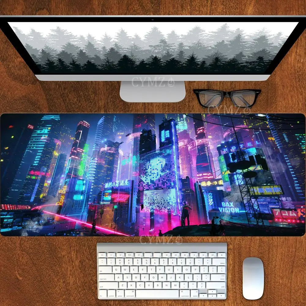 Future Cyber City Design Mouse Pad Desk Mat Non-Slip Stitched Edge 30X80CM office mat Gaming pad Computer mouse pads
Future Cyber City Design Mouse Pad Desk Mat Non-Slip Stitched Edge 30X80CM office mat Gaming pad Computer mouse pads