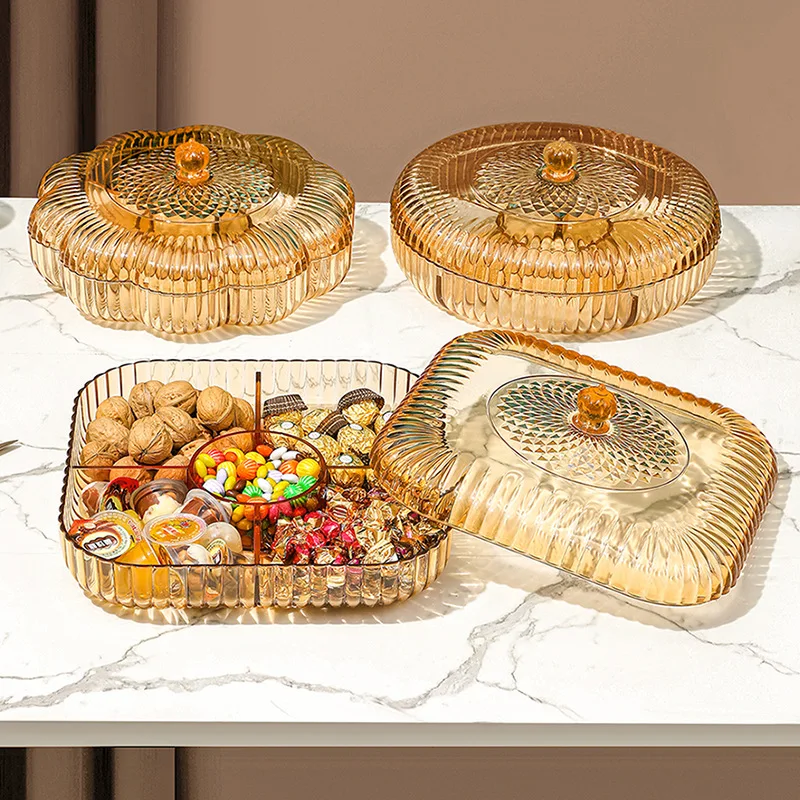 Luxury Fruit Tray Household Living Room Coffee Table Candy Box Snack Tray Placed Dried Fruit Tray Melon Seeds Storage Box
Luxury Fruit Tray Household Living Room Coffee Table Candy Box Snack Tray Placed Dried Fruit Tray Melon Seeds Storage Box