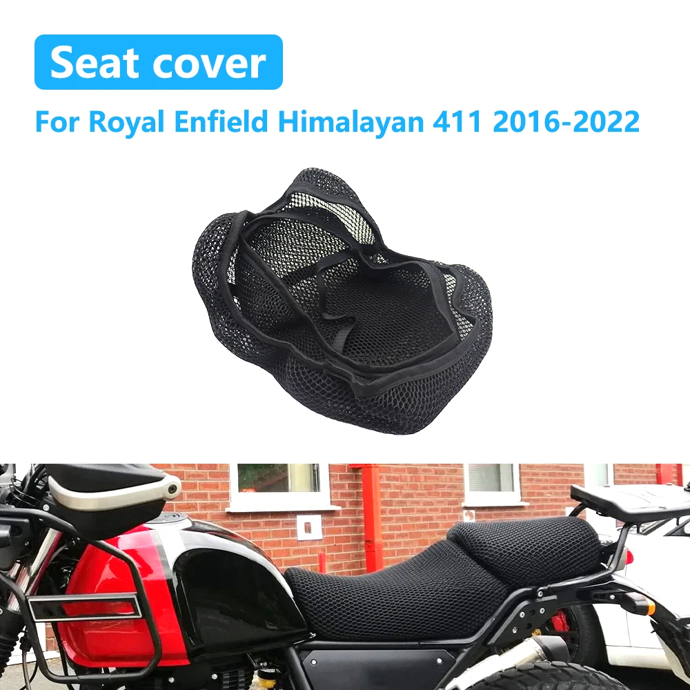 For Royal Enfield Himalayan 411 2016-2022 Motorcycle Seat Cover 3D Mesh Fabric Seat Non-Slip Heat insulation Protect Cushion
For Royal Enfield Himalayan 411 2016-2022 Motorcycle Seat Cover 3D Mesh Fabric Seat Non-Slip Heat insulation Protect Cushion