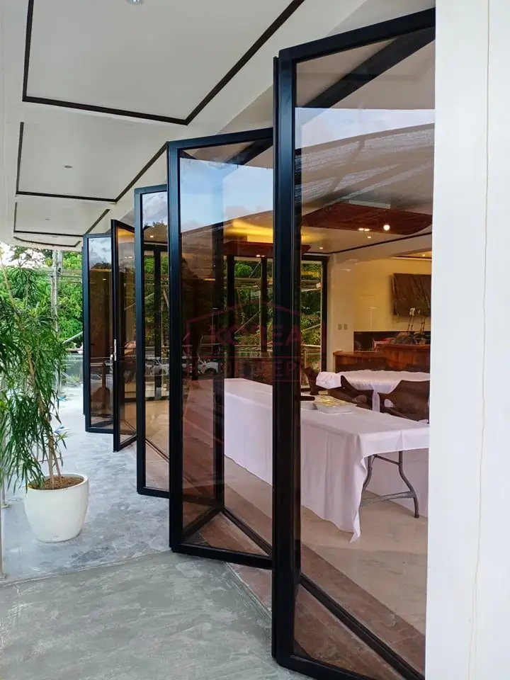Thermal Break Aluminum Patio Bifold Doors Heat Insulation Hurricane Impact Patio Glass Door Exterior Folding Doors
Thermal Break Aluminum Patio Bifold Doors Heat Insulation Hurricane Impact Patio Glass Door Exterior Folding Doors